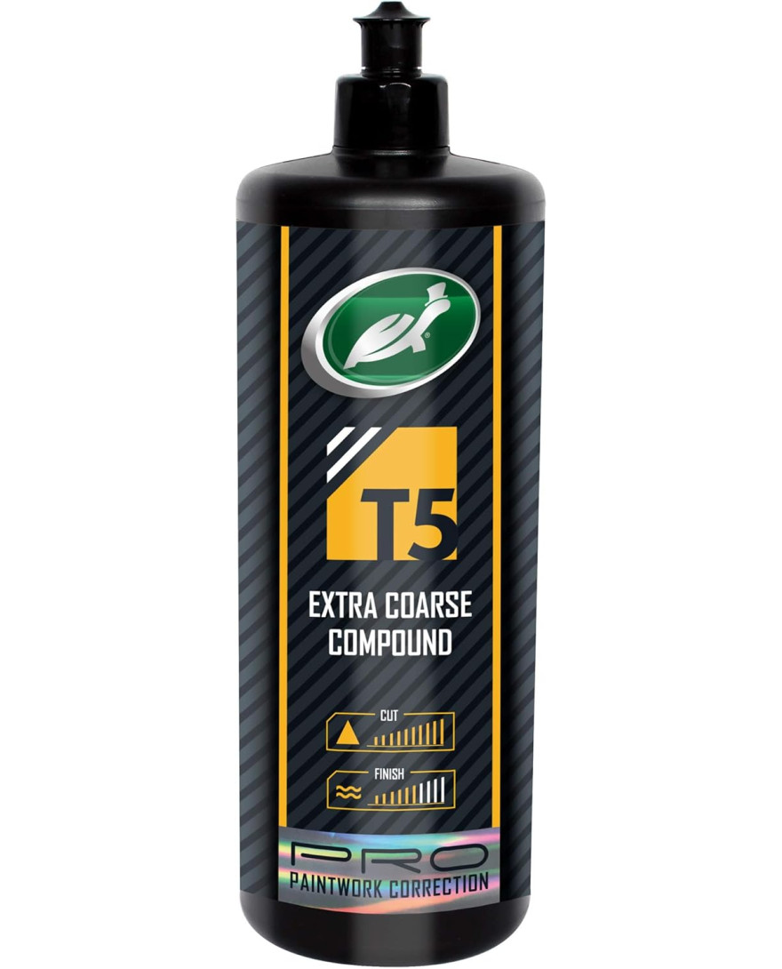 Turtle Wax Pro 53365 T5 Extra Course Compound for Cars 1L